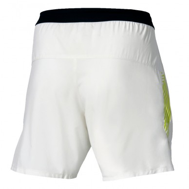 Mizuno Tennis 7 Tum Amply vit gul short