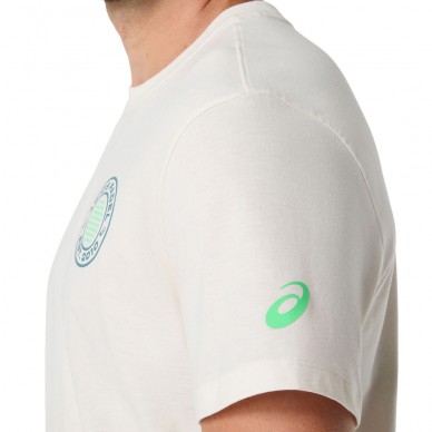 Asics Court Graphic SS Top vit T-shirt