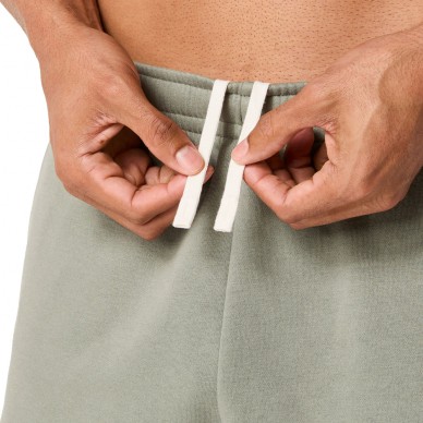 Asics Logo Fleece 7IN salvia grön Short