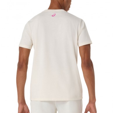 Asics Court Core Graphic TEE vit T-shirt