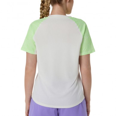 Asics Court All Over Print SS Top grön vit T-shirt