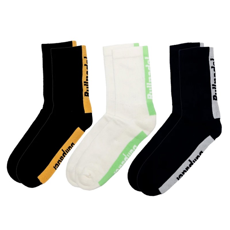 Socks Bullpadel BP265 3-pack färger