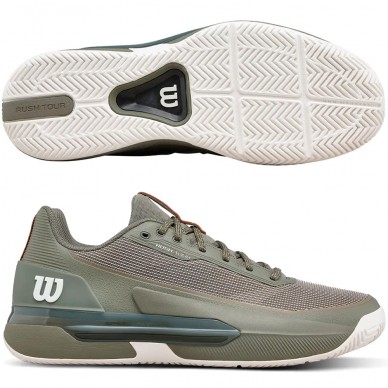 Wilson Rush Tour 5 DST vetiver 2026 Padelskor