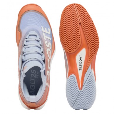 Lacoste AG-LT Lite Clay blue orange 2026 Padelskor