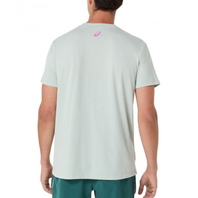 Asics Game Seasonal Gracphic ljusgrön T-shirt