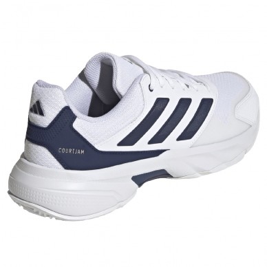 Adidas Courtjam Control 3 M white dark blue 2026 padelskor
