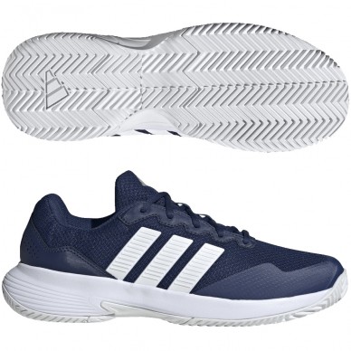 Adidas Gamecourt 2 M dark blue white 2026 padelskor