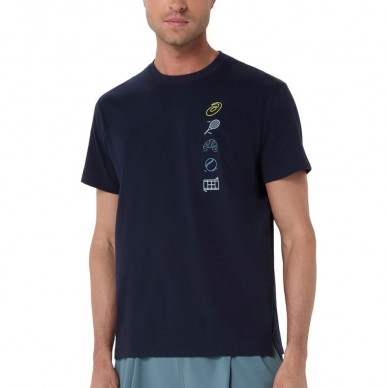 Asics Game Seasonal Graphic Tee midnattsblå T-shirt