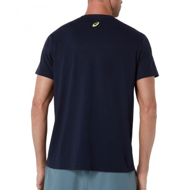 Asics Game Seasonal Graphic Tee midnattsblå T-shirt