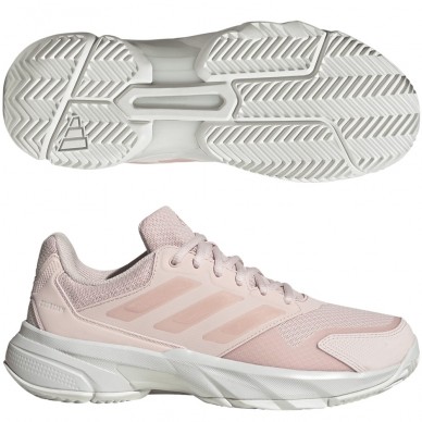 Adidas Courtjam Control 3 W wonder quartz white 2026 padelskor