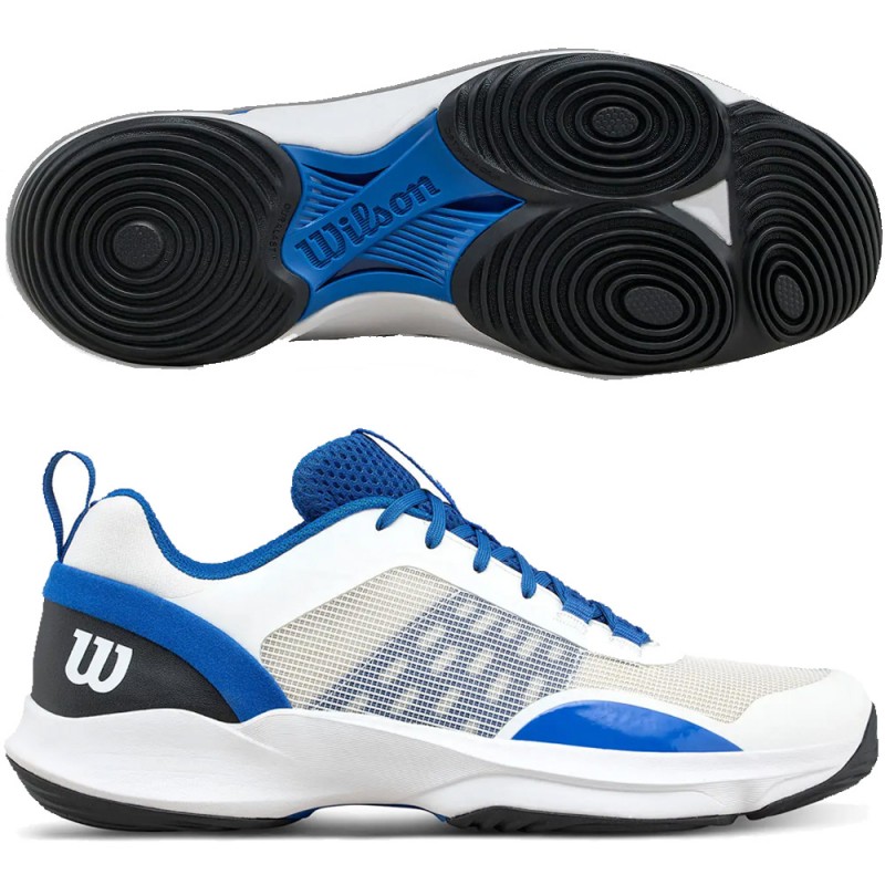 Wilson Hurakn Pro V2 white deja vu blue 2025 Padelskor