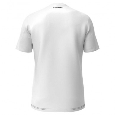 Head Club 25 Tech vit T-shirt