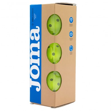 Joma Pickleballbollar fluoriserande gul