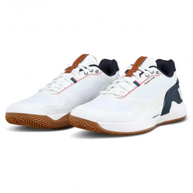 Wilson Rush Pro 5 Clay white navy 2026 padelskor