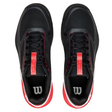 Wilson Rush Pro 5 Padel black red 2026 Padelskor