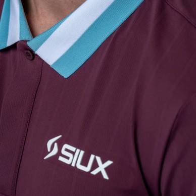 Siux Apex vinröd Polo