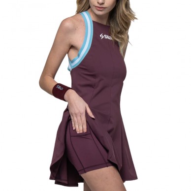 Siux Apex burgundy dress