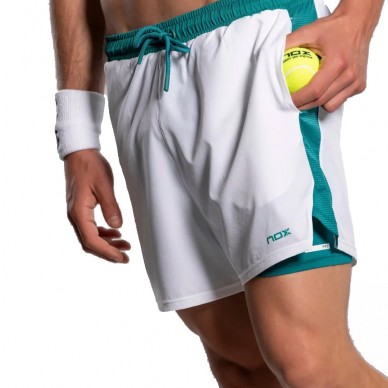 Nox Pro vit grön Short