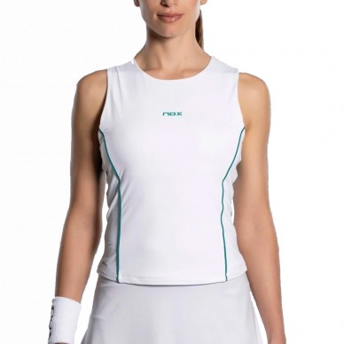 Nox Pro linne vit grön T-shirt