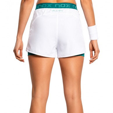 Nox Pro Woman vit grön Short