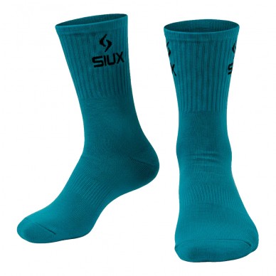 Socks Siux Groove Pack 2-pack vinröd himmelsblå