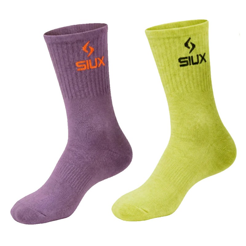 Socks Siux Groove Pack 2u grön viol