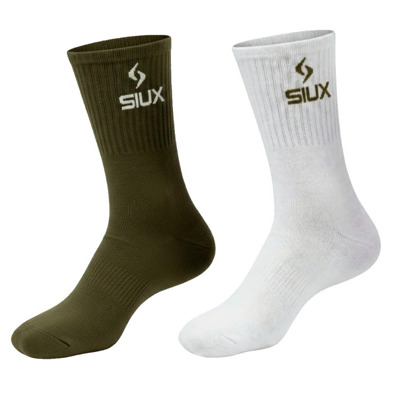 Socks Siux Groove 2-pack grön vit