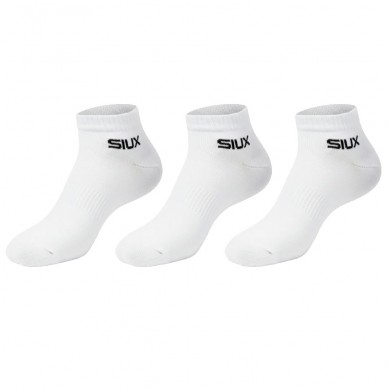 Socks Siux Basic korta 3-pack vita