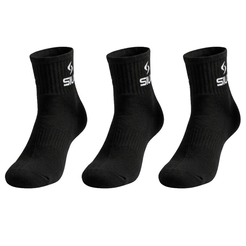 Socks Siux Basic 3-pack svart