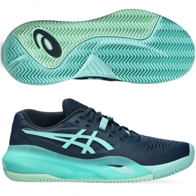 Asics Gel Resolution X Clay night sky illuminate mint 2026 padelskor