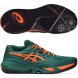 Asics Gel Resolution X Padel jewel green energy orange 2026 Padelskor