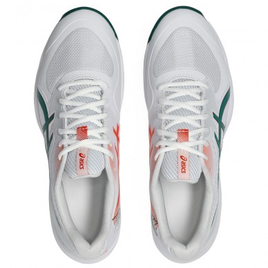 Asics Game FF Padel white jewel green 2026 padelskor