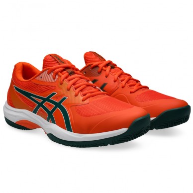 Asics Game FF Padel energy orange jewel green 2026 padelskor
