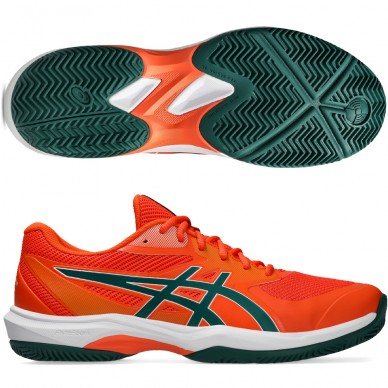 Asics Game FF Padel energy orange jewel green 2026 padelskor