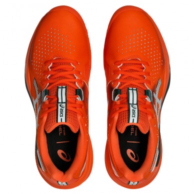 Asics Gel Challenger 15 Padel energy orange jewel green 2026 padelskor