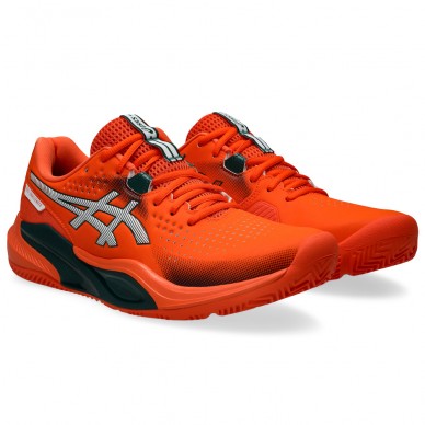 Asics Gel Challenger 15 Padel energy orange jewel green 2026 padelskor