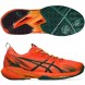 Asics Sonicsmash FF energy orange dark aubergine 2026 padelskor