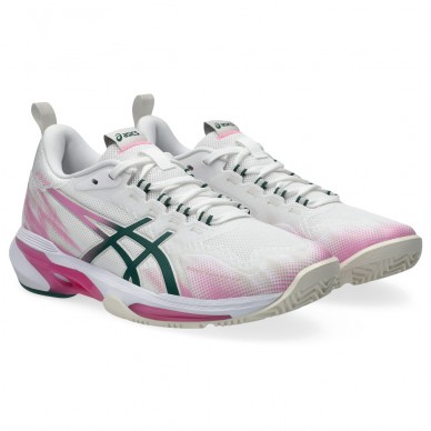 Asics Sonicsmash FF white jewel green 2026 Padelskor