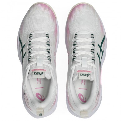 Asics Sonicsmash FF white jewel green 2026 Padelskor