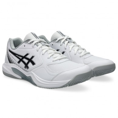 Asics Gel Dedicate 9 Padel White Black 2026 Padelskor