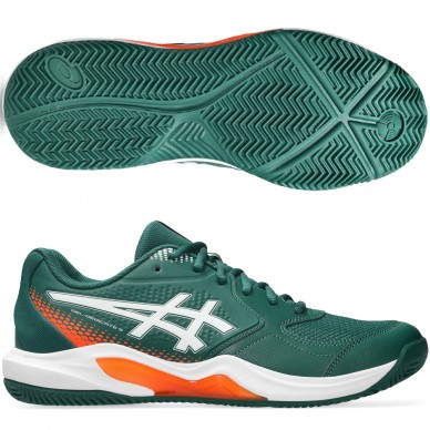 Asics Gel Dedicate 9 Padel jewel green white 2026 padelskor