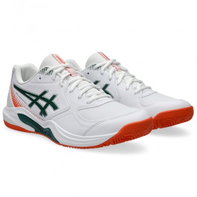Asics Gel Dedicate 9 Padel white jewel green 2026 padelskor
