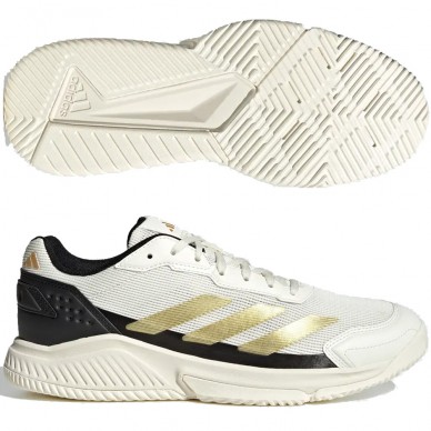 Adidas Courtquick Padel M gold metallic 2026 padelskor