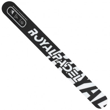 Skydd Royal Padel svart med vit logotyp