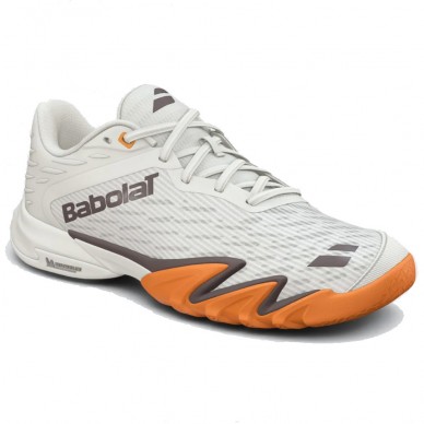 Babolat Jet Premura 2 Men cream orange 2026 padelskor