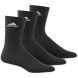 Socks Pack 3 Adidas svarta