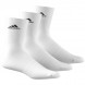 Socks Pack med 3 vita Adidas