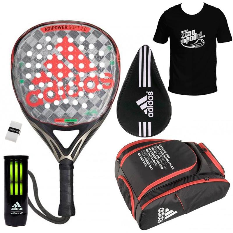 Pack Adidas Adipower Soft 2.0 + Paletero 2020 Pack Adidas Adipower Soft 2.0 + Paletero 2020