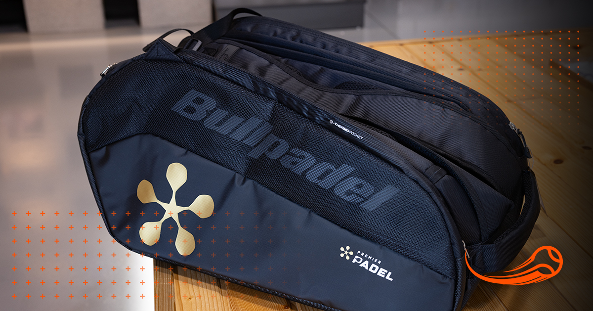 Padelväska Bullpadel BPP26002 Vertex Geo Premier svart 2026