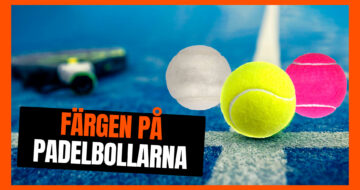 Vilken färg ska padelbollar ha: utvecklingen av en av sportens baser
